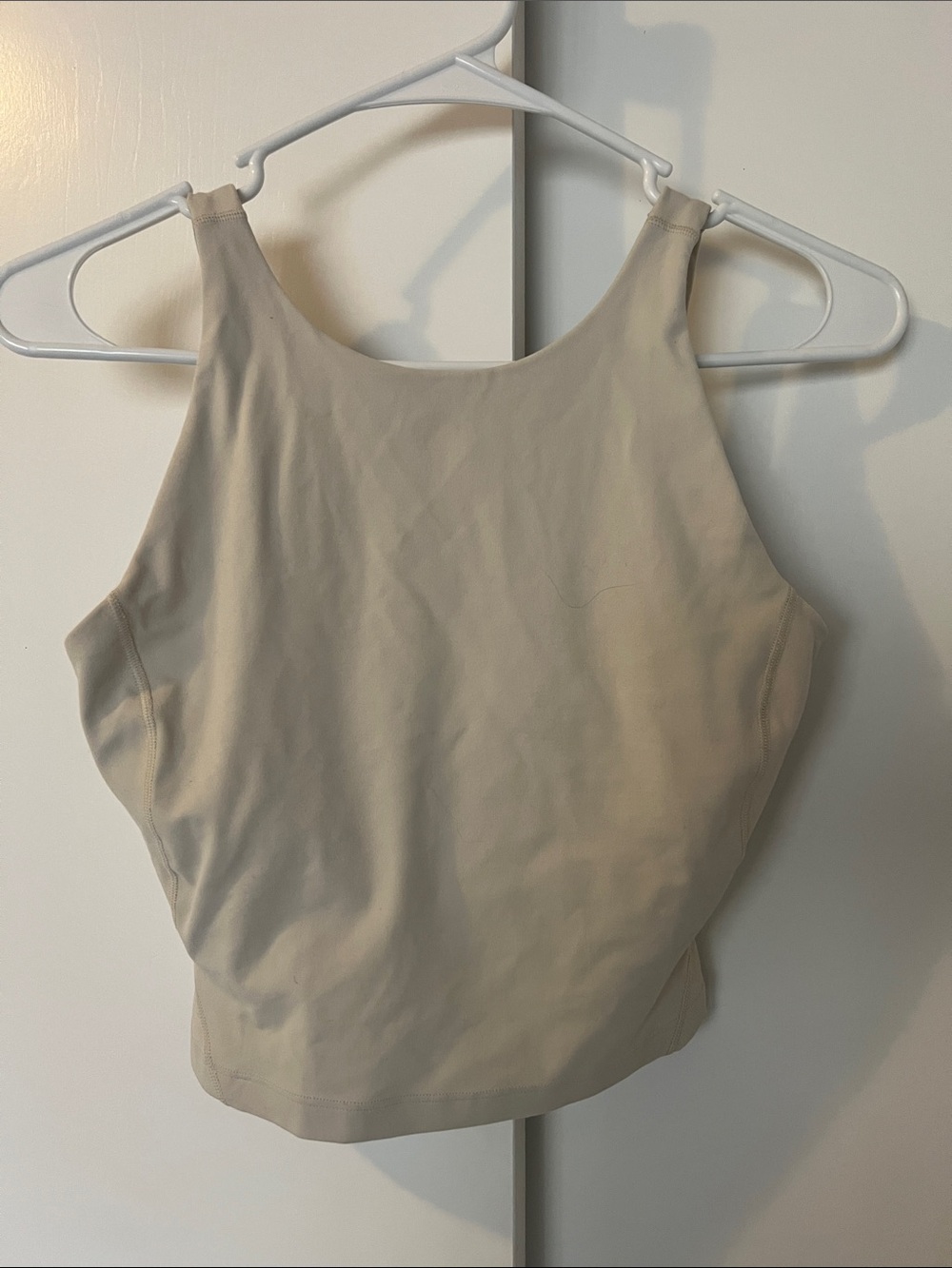 Lululemon High-Neck Tank Top - Cream